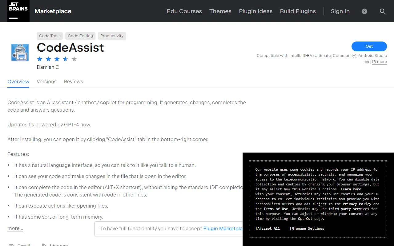 CodeAssist تصویر